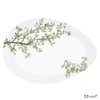Tál kínálótál porcelán tojás forma, 36x25cm dobozban Natura