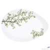 Kép 1/2 - Kínálótál Porcelán tojás forma, 36x25cm dobozban Natura