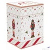 Kép 2/2 - Konyhai tároló Porcelán Nutcracker Twist bambusz fedéllel, 11x16cm, dobozban