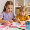 Kép 1/2 - Kreatív dekor strasszkő öntapadós rózsaszín átm: 8mm 