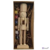 Kreatív festő készlet 24' fából festék ecset karácsony diótörő 11cm x7cm x26cm sdkae 1db/ár