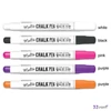 Krétamarker vegyes színek Chalk pen fehér, fekete,kék, piros üvegmarker