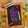 Kép 2/2 - Krétamarker készlet Staedtler 2,4mm, kúpos, Lumocolor 344 5 különböző szín