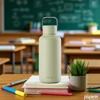 Kép 2/2 - Kulacs 600m rozsdamentes acél EQUA Timeless Matcha