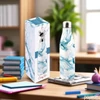 Kép 2/2 - Kulacs duplafalú Palack Duplafalú Rozsdamentes Acél Hőtartó Útipalack 500ml, Aqua