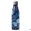 Kép 2/2 - Kulacs fém 500ml Blue Flowers  Olasz kulacs kiváló minőség