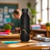 Kép 3/4 - Kulacs fém 600ml Ars Una 24'' duplafalú Máté Bence - bear(5389) 56333893 Prémium minőség