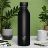 Kulacs fém 600ml Ars Una duplafalú Noir 56333909 Prémium minőség
