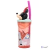 Kulacs szívószálas 360ml minnie