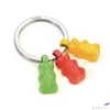 Kép 1/2 - Kulcstartó 3 charm dísszel TROIKA Haribo