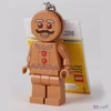 Kulcstartó LEGO Gingerbread Man LED világítással