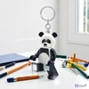 Kulcstartó LEGO Panda Guy LED világítással