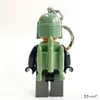 Kulcstartó LEGO Star Wars Boba Fett LED világítással