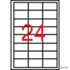 Etikett Apli 64, 6x33, 8 -24- 3 pályás LCA3131