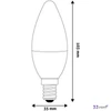 LED izzó E14 gyertya 2 5W 250lm 3000K AVIDE