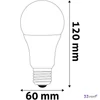 LED izzó E27 gömb A60 13W 1521lm 4000K AVIDE