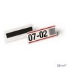 Logisztikai zseb 100x38mm fekvő DURABLE mágneses átlátszó