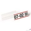 Kép 4/6 - Logisztikai zseb 100x38mm fekvő DURABLE HARD COVER öntapadó csíkka átlátszó