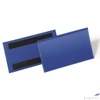 Kép 1/4 - Logisztikai zseb 150 x 67mm fekvő DURABLE mágnesse sötétkék