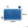 Kép 3/4 - Logisztikai zseb mágneses 100×60mm PVC DJOIS kék