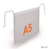 Logisztikai zseb zsebdróttal A5 fekvő PP DURABLE HARD COVER