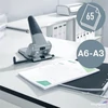 Kép 8/13 - Lyukasztó Leitz 5180 ezüst Leitz 1db rendelési egység ár 1db-ra