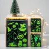 Matrica öntapadós Halloween halloween sötétben világító,43x30cm kpm25