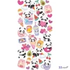 Matrica Tweeny Pandák 9x17,5cm