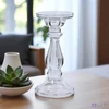 Mécsestartó 24' üveg 10cmx10cmx20cm sdkae
