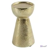 Mécsestartó arany Tealight rd Mikela M gold 20cm Holland DST53