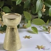 Mécsestartó arany Tealight rd Mikela M gold 20cm Holland DST53