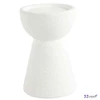 Gyertyatartó fehér mécsestartó Tealight rd Mikela S white 16cm DST53
