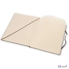 Moleskine Notesz kemény fekete Fekete XL VONALAS QP090