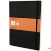 Kép 1/2 - Moleskine Notesz puha fekete Fekete XL VONALAS QP621