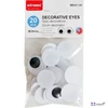 Mozgószem ragasztós 2,4cm 20db-os 25