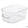Kép 1/5 - Műanyag tárolódoboz 0,6liter SMARTSTORE Compact Clear XS átlátszó