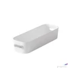 Kép 1/5 - Műanyag tárolódoboz 1,3liter SMARTSTORE Compact Slim fehér