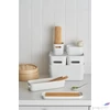 Kép 5/5 - Műanyag tárolódoboz 1,3liter SMARTSTORE Compact Slim fehér