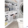 Kép 6/8 - Műanyag tárolódoboz 14liter fekete fogantyúkkal SMARTSTORE Classic 15 átlátszó