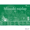 Műszaki rajzlap A3 Victoria famentes 20lap 180g-os Irodai papíráru Victoria 713023021