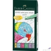 Kép 1/2 - Faber-Castell művész filctoll Pitt Brush szett-B- 6db pasztell szín AG-művészfilc 167163