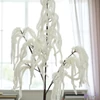 Selyemvirág - művirág 24' Fehér 30cmx15cmx85cm sdkae