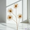 Selyemvirág - művirág 24' arany, 4 virág 85cmx18cmx8cm sdkae