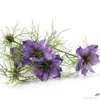 Kép 1/3 - Selyemvirág művirág pillangó Cosmos bipinnatus Jalisha purple lila kerti pillangó virág 66cm Holland S