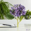 Selyemvirág művirág hortenzia Hydrangea purple 50cm Holland DST53