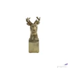 Kép 2/2 - Dekor szarvas arany Deer Isaac M gold 25cm Holland SDDST53