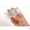 Kép 2/7 - Névkitűző 34x74mm mágneses DURABLE CLASSIC ezüst