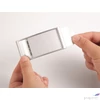 Kép 3/7 - Névkitűző 34x74mm mágneses DURABLE CLASSIC ezüst