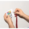 Kép 5/5 - Névkitűző Euro kivágás 97x86mm DURABLE VISITOR BADGE fehér