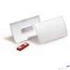 Kép 1/3 - Névkitűző mágneses 54x90mm DURABLE CLICK FOLD áttetsző
